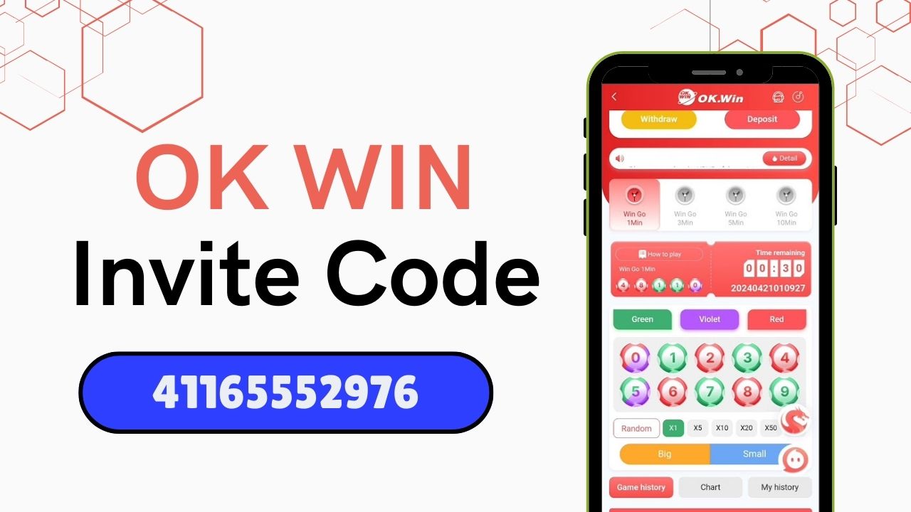 OK WIN APP Invitation Code